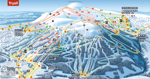 pisten in trysil